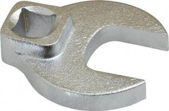 Blackhawk by Proto - 3/4" 3/8" Drive Chrome Open End Crowfoot Wrench - 1-23/32" OAL - Apex Tool & Supply