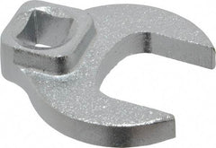 Blackhawk by Proto - 7/8" 3/8" Drive Chrome Open End Crowfoot Wrench - 1-23/32" OAL - Apex Tool & Supply