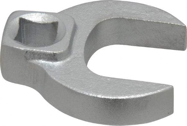 Blackhawk by Proto - 1" 3/8" Drive Chrome Open End Crowfoot Wrench - 2-7/64" OAL - Apex Tool & Supply