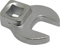 Blackhawk by Proto - 15mm 3/8" Drive Chrome Open End Crowfoot Wrench - 1-19/32" OAL - Apex Tool & Supply