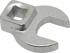 Blackhawk by Proto - 17mm 3/8" Drive Chrome Open End Crowfoot Wrench - 1-1/2" OAL - Apex Tool & Supply