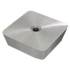 Iscar - SEK42 N Grade IC328 Carbide Milling Insert - TiCN Finish, 1/8" Thick, 1/2" Inscribed Circle - Apex Tool & Supply