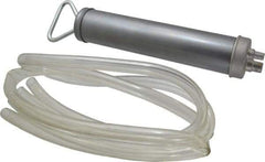 PRO-LUBE - Oil Lubrication Aluminum Suction Gun - For 12 oz Container, Use with Antifreeze, Biological Oils, Brake Fluids, Cooling Liquids, Fuel Oils, Mineral Oil, Petrol, Spirits, Synthetic Oil & Water - Apex Tool & Supply