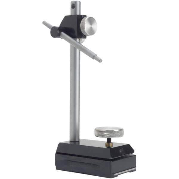 TESA Brown & Sharpe - Rectangular Base, Indicator Transfer Stand - 8-7/8" High, 3-1/2" Base Length x 2-1/2" Base Width x 1.3" Base Height, Includes Holder - Apex Tool & Supply