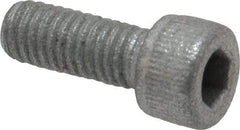 Value Collection - #10-32 UNF Hex Socket Drive, Socket Cap Screw - Alloy Steel, Zinc-Plated Finish, Fully Threaded, 1/2" Length Under Head - Apex Tool & Supply