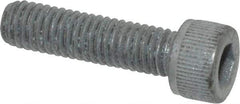 Value Collection - #10-32 UNF Hex Socket Drive, Socket Cap Screw - Alloy Steel, Zinc-Plated Finish, Fully Threaded, 3/4" Length Under Head - Apex Tool & Supply