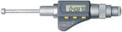 TESA Brown & Sharpe - 0.32" to 0.4", IP40 & IP54, Electronic Inside Micrometer - 0.00005" Resolution, 0.00016" Accuracy, 55" Gage Depth - Apex Tool & Supply