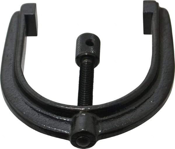 TESA Brown & Sharpe - 2-1/2 Inch Max Capacity of V, 3 Inch Long x 2-1/2 Inch Wide x 2-1/2 Inch High, V-Block Clamp - 90° V Angle, Mild Steel Clamp, Use with Model 749-1 V-Block - Apex Tool & Supply