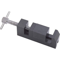 TESA Brown & Sharpe - 7/8" Jaw Width, 1-15/16" Jaw Opening Capacity, 7/8" Jaw Height, Toolmaker's Vise - Flat Jaw, 1-1/8" OAH - Apex Tool & Supply