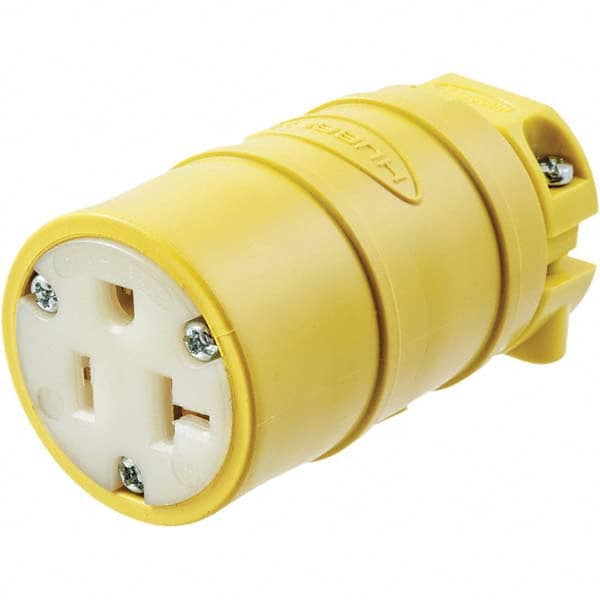 Hubbell Wiring Device-Kellems - Straight Blade Plugs & Connectors Connector Type: Connector Grade: Industrial - Apex Tool & Supply