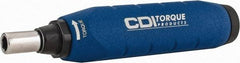 CDI - 1 Piece, 3 to 15 In/Lb, Female Hex Preset Torque Limiting Screwdriver - 5.3" OAL, 1/4" Drive - Apex Tool & Supply