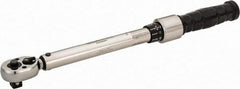 CDI - 3/8" Drive Micrometer Type Ratchet Head Torque Wrench - 30 In/Lb to 250 In/Lb Torque, 11" OAL - Apex Tool & Supply