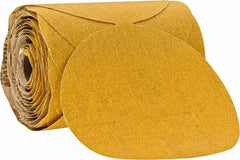SIA Abrasives - 6" Diam, 80 Grit Aluminum Oxide Adhesive PSA Disc - Medium Grade, C Weighted Paper Backing, For Low Speed Dual-Action Sanders, Orbital Sanders - Apex Tool & Supply