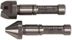 Mitutoyo - Micrometer Anvil - Use with 326126 Series Screw Thread Micrometers - Apex Tool & Supply