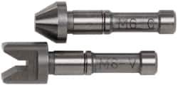 Mitutoyo - Micrometer Anvil - Use with 326126 Series Screw Thread Micrometers - Apex Tool & Supply