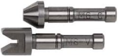 Mitutoyo - Micrometer Anvil - Use with 326126 Series Screw Thread Micrometers - Apex Tool & Supply