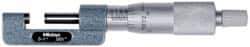 Mitutoyo - 2 to 3" Range, Mechanical Hub Micrometer - 0.001" Graduation, 0.0001" Accuracy - Apex Tool & Supply
