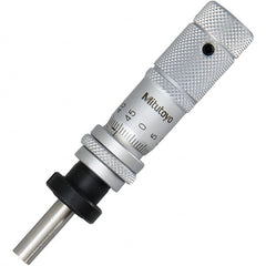 Mitutoyo - Mechanical Micrometer Heads Minimum Measurement (mm): 0.00 Maximum Measurement (mm): 13.00 - Apex Tool & Supply