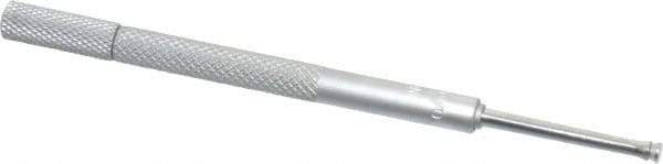 Mitutoyo - 0.125 to 0.2 Inch Measurement, Small Hole Gage - 3-9/16 Inch Overall Length, Half Ball - Apex Tool & Supply