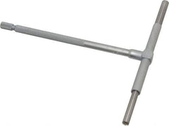 Mitutoyo - 3-1/2 to 6 Inch, 5.9055 Inch Overall Length, Telescoping Gage - Satin Chrome Finish - Apex Tool & Supply