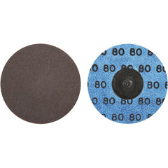 Norton - 3" 80 Grit Aluminum Oxide Quick Change Disc - Apex Tool & Supply