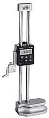 Mitutoyo - 40" Electronic Height Gage - 0.0005, 0.0002" (Switchable) Resolution, Accurate to 0.003", LCD Display, SPC Data Output - Apex Tool & Supply