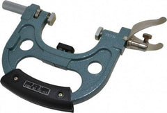 Mitutoyo - 2 to 3 Inch, Snap Gage - 0.0001 Inch Graduation, 15 N Measuring Force, Carbide Anvil, Dial Display - Apex Tool & Supply