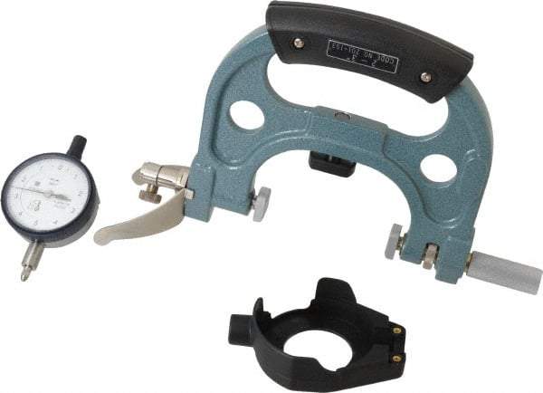 Mitutoyo - 2 to 3 Inch, Snap Gage - 0.0001 Inch Graduation, Dial Display - Apex Tool & Supply