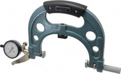 Mitutoyo - 4 to 5 Inch, Snap Gage - 0.0001 Inch Graduation, Dial Display - Apex Tool & Supply