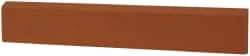 Norton - 6" Long x 1" Wide x 1/4" Thick, Aluminum Oxide Sharpening Stone - Rectangle, Fine Grade - Apex Tool & Supply