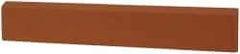 Norton - 6" Long x 1" Wide x 1/4" Thick, Aluminum Oxide Sharpening Stone - Rectangle, Fine Grade - Apex Tool & Supply