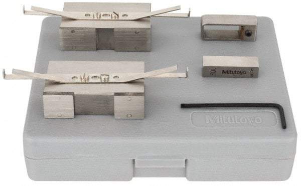 Mitutoyo - Height Gage Bore Gage Block Kit - For Use with Height Master E-Type Gages - Apex Tool & Supply