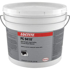 Loctite - 1 Gal Pail Gray Magnesium Phosphate Filler/Repair Caulk - 2000°F Max Operating Temp, 10 min Tack Free Dry Time, 1 to 2 hr Full Cure Time, Series 135 - Apex Tool & Supply
