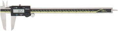Mitutoyo - 0 to 300mm Range, 0.01mm Resolution, Electronic Caliper - Stainless Steel with 64mm Stainless Steel Jaws, 0.03mm Accuracy, SPC Output - Apex Tool & Supply