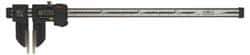 Mitutoyo - 0 to 1,000mm Range, 0.01mm Resolution, IP66 Electronic Caliper - Stainless Steel with 150mm Carbon Fiber Reinforced Plastic (CFRP) Jaws, 0.08mm Accuracy, SPC Output - Apex Tool & Supply