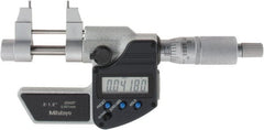 Mitutoyo - 0.2 to 1.2" Range, 0.00005" Resolution, Electronic Inside & Tubular Micrometer - Apex Tool & Supply