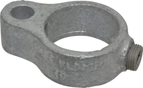 Kee - 1-1/4" Pipe, Malleable Iron Gate Hinge Fitting - Galvanized Finish - Apex Tool & Supply
