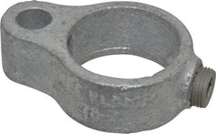 Kee - 1-1/4" Pipe, Malleable Iron Gate Hinge Fitting - Galvanized Finish - Apex Tool & Supply