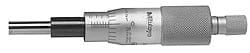 Mitutoyo - 1 Inch, 0.8268 Inch Ratchet Stop Thimble, 0.315 Inch Diameter x 34mm Long Spindle, Mechanical Micrometer Head - Apex Tool & Supply
