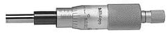 Mitutoyo - 1 Inch, 0.8268 Inch Ratchet Stop Thimble, 0.315 Inch Diameter x 34mm Long Spindle, Mechanical Micrometer Head - Apex Tool & Supply