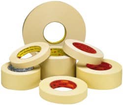 3M - 36" Wide x 1,500' Long x 2 mil Clear Polypropylene Film Masking Film - Apex Tool & Supply