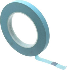 3M - 1/2" Wide x 60 Yd Long Blue Polypropylene Film Masking Tape - Series 215, 4.8 mil Thick, 15 In/Lb Tensile Strength - Apex Tool & Supply