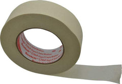 3M - 1-1/2" Wide x 60 Yd Long Tan Paper Masking Tape - Series 2364, 6.5 mil Thick, 24 In/Lb Tensile Strength - Apex Tool & Supply