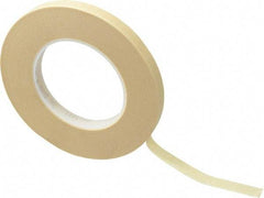 3M - 1/2" Wide x 60 Yd Long Tan Paper Masking Tape - Series 2693, 7.9 mil Thick, 29 In/Lb Tensile Strength - Apex Tool & Supply
