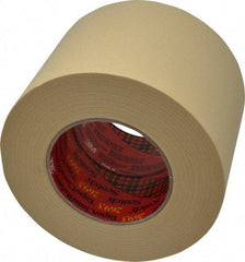 3M - 4" Wide x 60 Yd Long Tan Paper Masking Tape - Series 2693, 7.9 mil Thick, 29 In/Lb Tensile Strength - Apex Tool & Supply