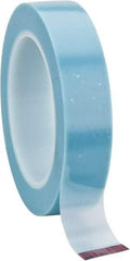 3M - 1" Wide x 36 Yd Long Blue Vinyl Masking Tape - Series 4737T, 5.3 mil Thick, 16 In/Lb Tensile Strength - Apex Tool & Supply