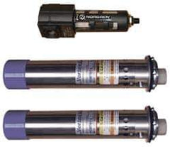 Vortec - 5,000 BTU per Hour, Vortex Enclosure Cooler without Thermostat - 3/4 Inch Diameter, 1/4 NPT Thread, 70 Cubic Ft. per min - Apex Tool & Supply