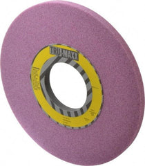 Tru-Maxx - 10" Diam x 3" Hole x 1/2" Thick, K Hardness, 80 Grit Surface Grinding Wheel - Aluminum Oxide, Type 1, Medium Grade, 3,250 Max RPM, Vitrified Bond, No Recess - Apex Tool & Supply