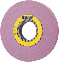 Tru-Maxx - 10" Diam x 3" Hole x 1" Thick, I Hardness, 60 Grit Surface Grinding Wheel - Aluminum Oxide, Type 1, Medium Grade, 3,250 Max RPM, Vitrified Bond, No Recess - Apex Tool & Supply