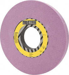 Tru-Maxx - 10" Diam x 3" Hole x 1" Thick, J Hardness, 60 Grit Surface Grinding Wheel - Aluminum Oxide, Type 1, Medium Grade, 3,250 Max RPM, Vitrified Bond, No Recess - Apex Tool & Supply